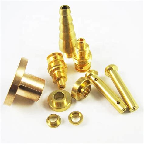 OEM Custom Precision CNC Lathe Turned Brass Machined Parts Components