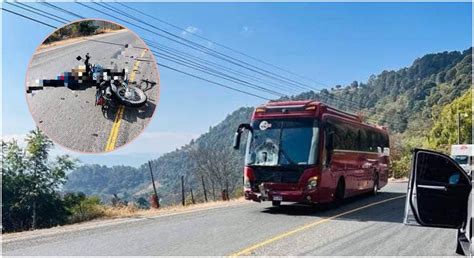 Motociclista Muere Al Chocar Con Un Bus En Sinuapa Ocotepeque