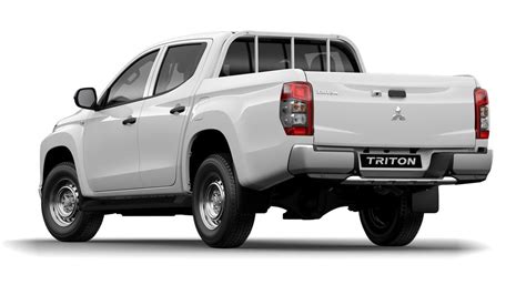 Demo 2023 White Mitsubishi Triton GLX Utility Dual Cab For Sale In