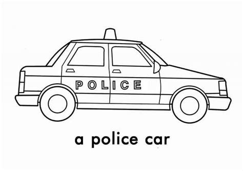 Get This Police Car Coloring Pages Free Printable 76955