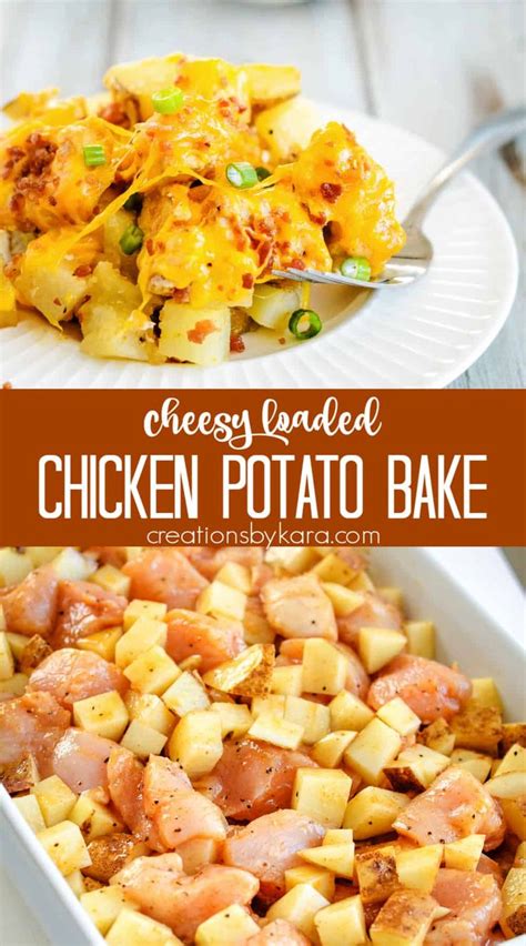 Loaded Chicken Potato Casserole An Easy Flavorful Dinner Recipe You Cant Beat In 2024