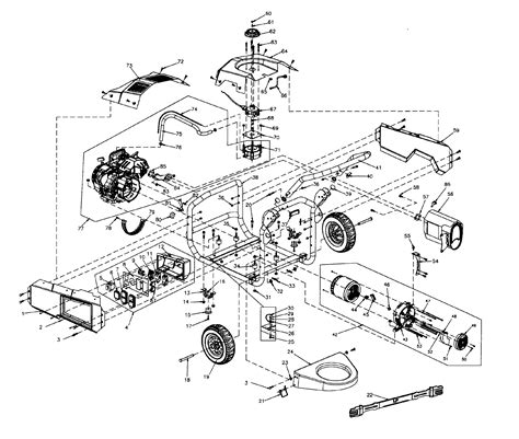 Looking for Generac model 006001-0 generator repair & replacement parts?