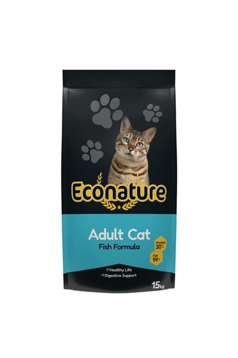 Econature Balıklı Yetişkin Kedi Maması 15 Kg Fiyatı Yorumları Trendyol