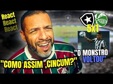 React Melhores Momentos Botafogo 5x1 Juventude Atropelo Do Fogudo No