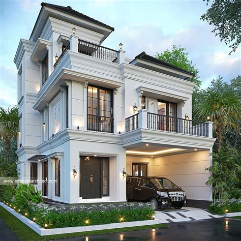 Mr IFN 1500 Classic Modern House 3 Floors Design Makassar 29898