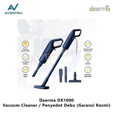 Jual Deerma Dx Handheld Vacuum Cleaner Penghisap Debu Rumah Sofa Di