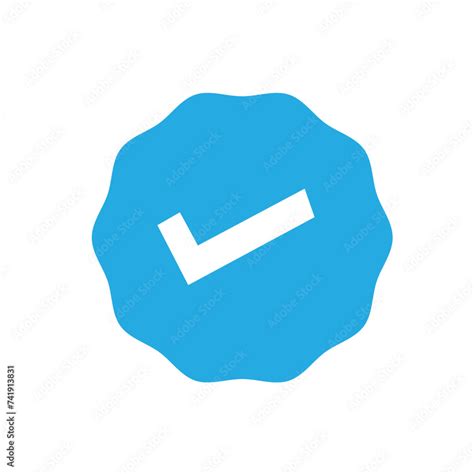 Approved Icon Profile Verification Accept Badge Quality Icon Check