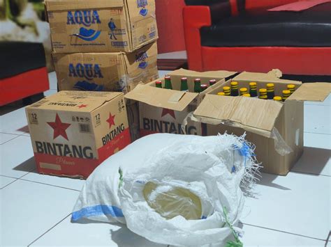 Tak Kapok Pemilik Warung Ini Kembali Kedapatan Jual Miras Di Gorontalo