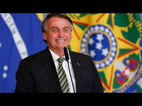 AO VIVO AGORA Presidente Jair Bolsonaro faz pronunciamento após