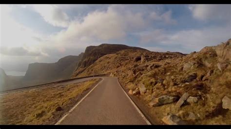 Driving The Notorious 2 054ft Bealach Na Ba Pass Of The Cattle 1080p Youtube