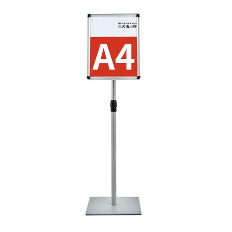 Buy A Stand Snap Frame Floor Standing Sign Holder Aluminium Square