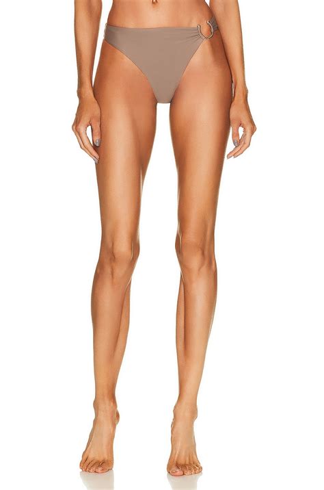 JADE SWIM Demi Bikini Bottom In Nude FWRD