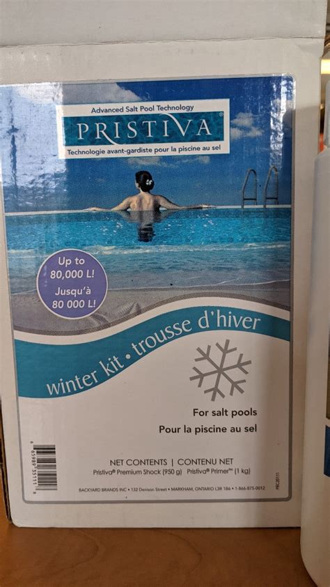 Trousse D Hiver Pour Piscine Au Sel Pristiva L Groupe Semico