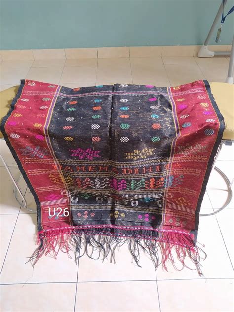 Kain Ulos Batak Sadum Tenun Mangulosi Desain Kerajinan Tangan