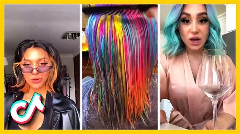 Tiktok Hair Color Dye Failswins Tiktok Hair Transformation Compilation 15 Youtube