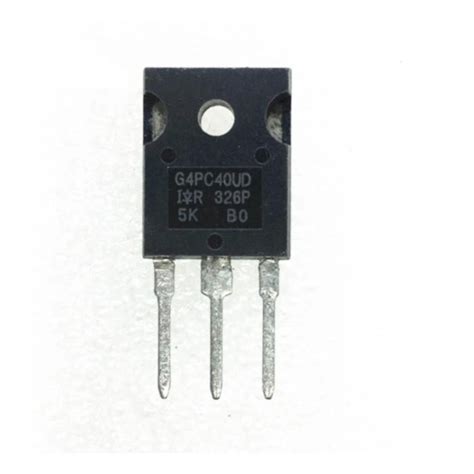 Kit 500 peças - Transistor IGBT IRGG4PC40UD TO-247-3 (PTH) (G4PC40UD ...
