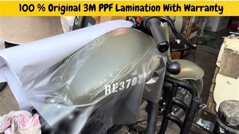 Royal Enfield Classic M Ppf Lamination Classic Modifications