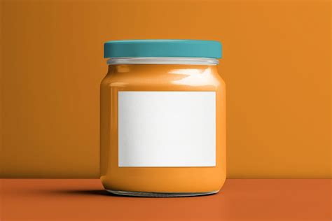 Peanut butter jar design space | Free Photo - rawpixel