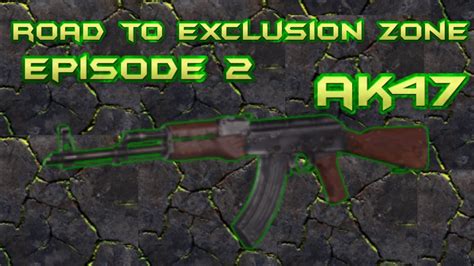 Road To Exclusion Zone Camo 2 MWR Gold AK47 YouTube