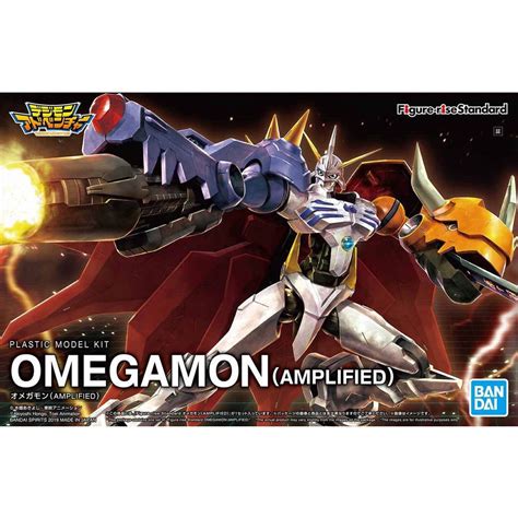 Omegamon Omnimon Amplified Digimon Figure Rise Standard Bandai