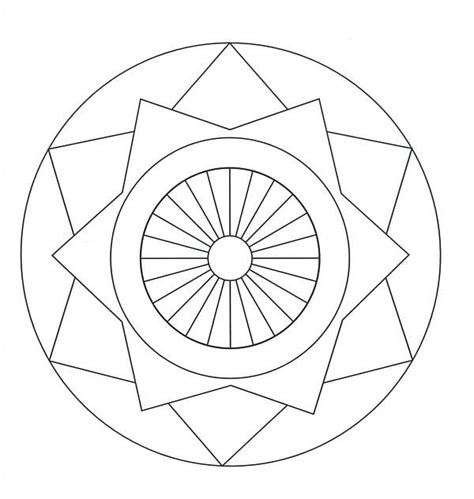 Mandalas fáciles para niños desarrolla su creatividad