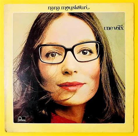 Nana Mouskouri Une Voix Berk Plak