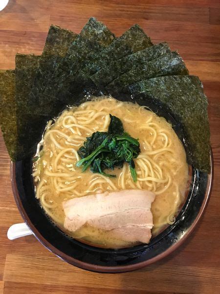 『豚骨醤油ラーメン大盛のり増し』横浜家系ラーメン きがる家 みよし店のレビュー ラーメンデータベース