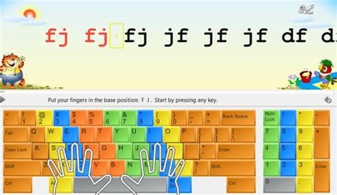 Episode 10 finger typing by Portable RapidTyping, practice typing