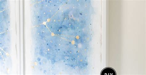 DIY Constellation Art | Constellation art, Constellation wall art, Diy ...