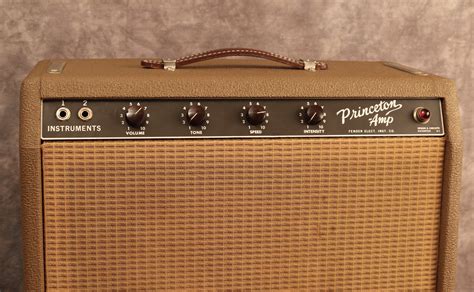 1963 Fender Princeton Brownface Andy Baxter Bass And Guitars