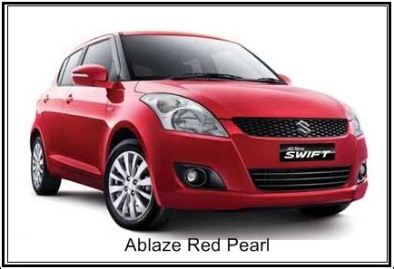 New Cars: The All New Suzuki Swift Colors Line Up