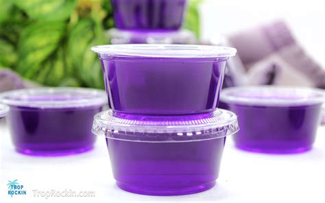 Purple Hooter Jello Shots | Trop Rockin