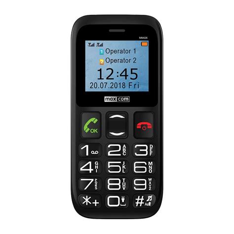 Telefon dla seniora Maxcom MM426 Smartfony i telefony komórkowe w