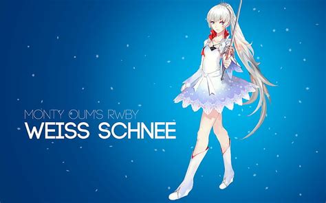 Anime Rwby Weiss Schnee Fondo De Pantalla Hd Wallpaperbetter