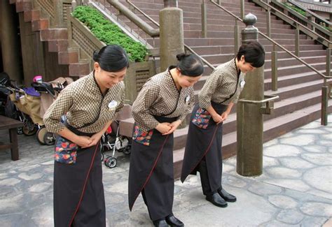 Las reverencias en Japón