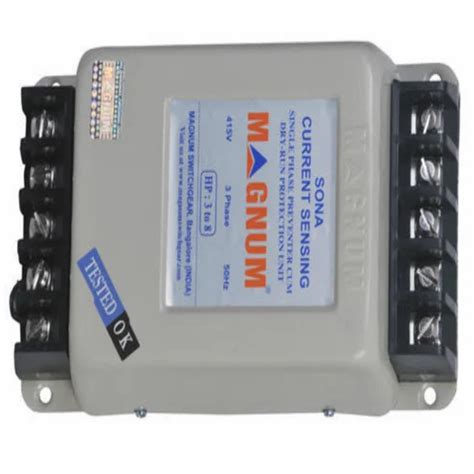 50 Hz Wall Mounted Magnum Sona Current Sensing Single Phase Preventer