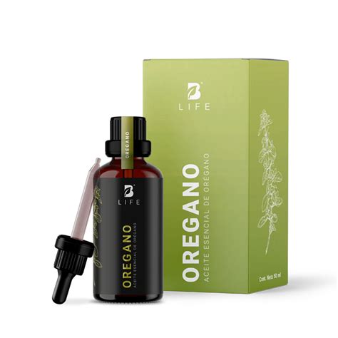 Oregano Essential Oil Aceite Esencial De Orégano 50 Ml B Life