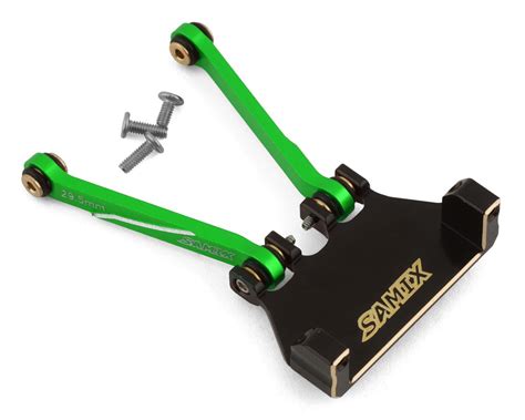 Samix Scx Brass Servo Mount Aluminum Link W Mm Links Green