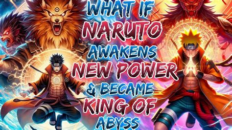 What If Naruto Awakens New Power And Become King Of The Abyss Youtube