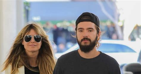 Tom Kaulitz Et Sa Femme Heidi Klum Se C Linent Et S Embrassent Dans Les