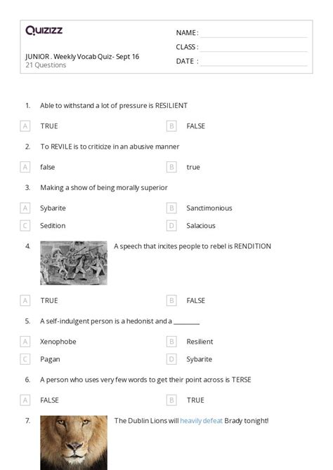 Printable Oxymoron Worksheets | Quizizz