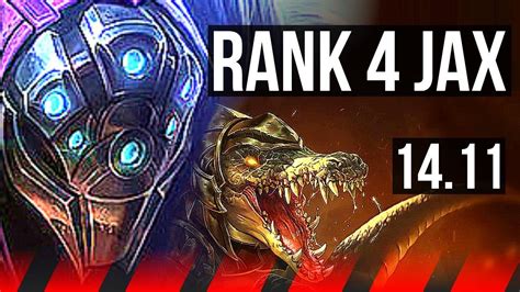 Jax Vs Renekton Top Rank Jax Legendary Rank Na