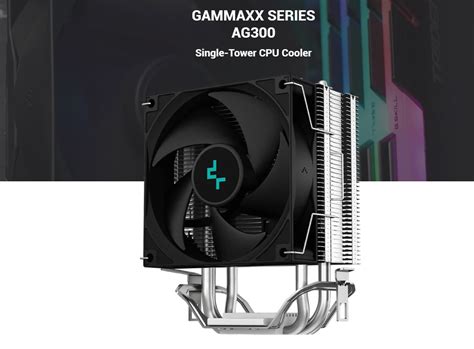DeepCool Gammaxx AG300 CPU Cooler # R-AG300-BKNNMN-G | Shopee Malaysia