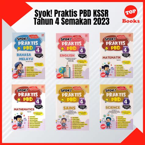 TOPBOOKS Pelangi Buku Latihan Syok Praktis PBD Tahun 4 KSSR