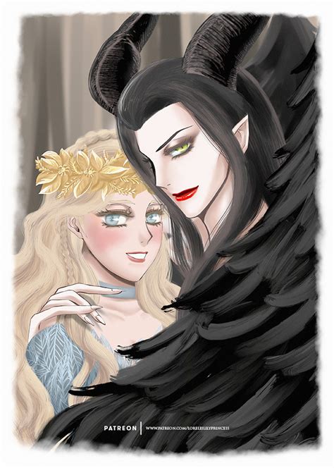 Maleficent and Aurora by LORELEI-LilyPrincess on DeviantArt