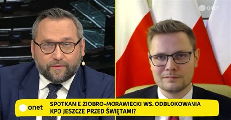 Morawiecki Spotka Si Z Ziobr Mo Liwy Kompromis Wiceminister