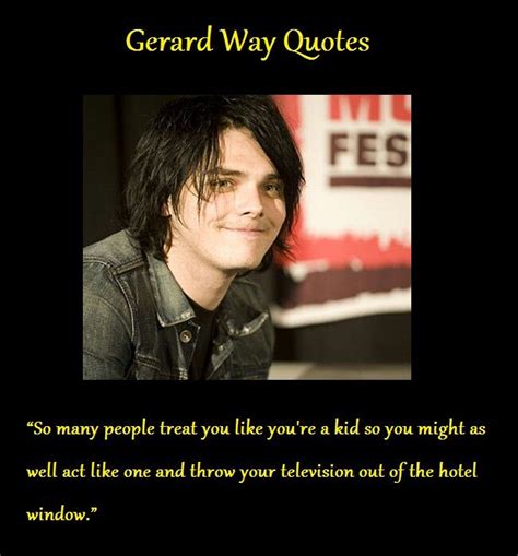 Gerard Way Gerard Way Quotes My Chemical Romance Mcr Gerard Way