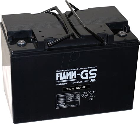 FI FG 12 65 VDS Rechargeable Lead Fleece Battery 12 V 65 0 Ah VDS