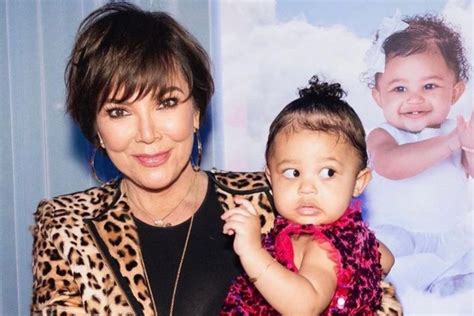 Kris Jenner Pays Tribute To Granddaughter Stormi With Heartfelt