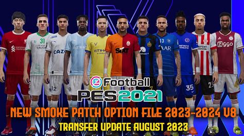 Pes New Smoke Patch Option File Season V Youtube